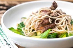 Beef in Oyster Sauce with Soba Noodles
